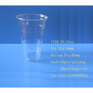 Copos plásticos transparentes de 24 onças (CL-24-675)